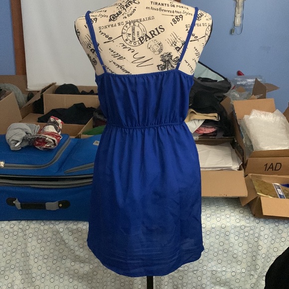 XXI Royal Blue Spaghetti Strap Slip Dress - Picture 2 of 6
